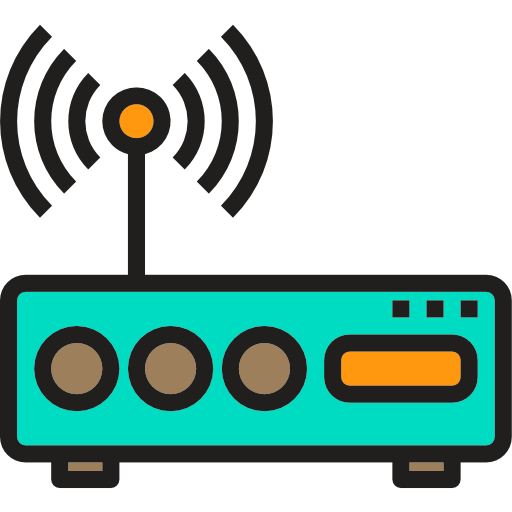 router Phatplus Lineal Color icon