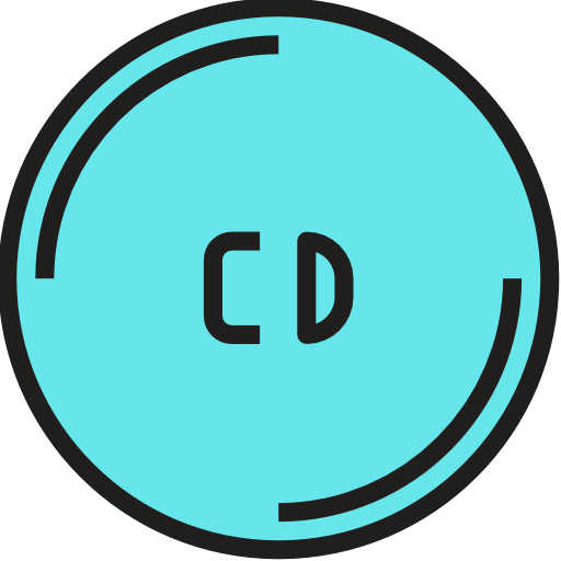 cd Phatplus Lineal Color icon
