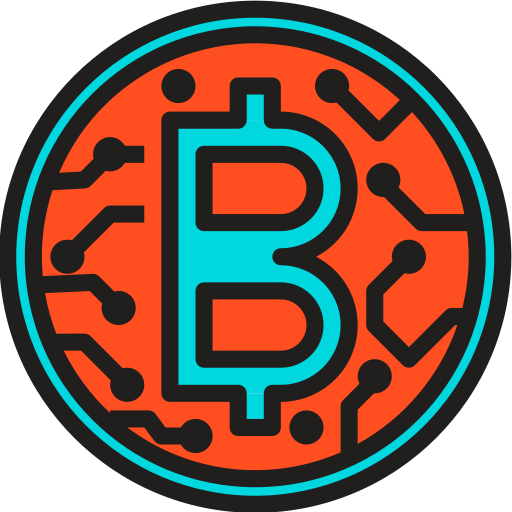 Bitcoin Phatplus Lineal Color icon