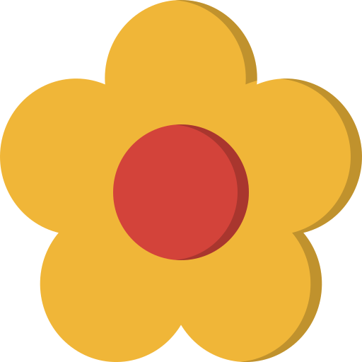bloem AmruID Flat icoon