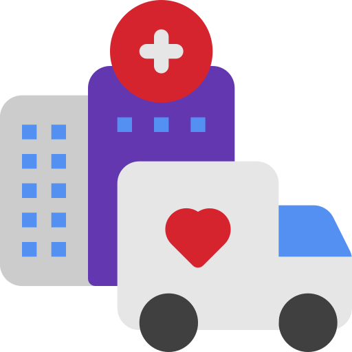ambulans AmruID Flat ikona