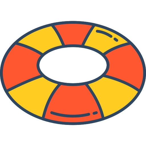 anello di gomma Generic color lineal-color icona
