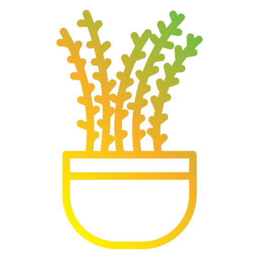 pianta Generic gradient outline icona