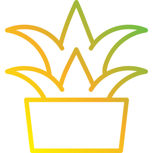pianta Generic gradient outline icona
