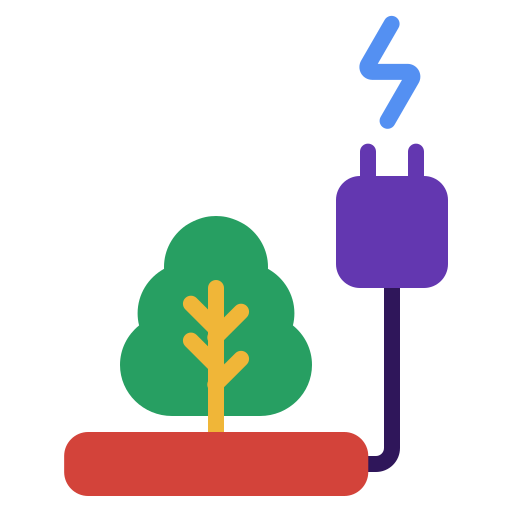 energía AmruID Flat icono