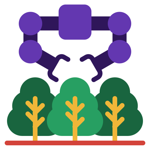 자연 AmruID Flat icon