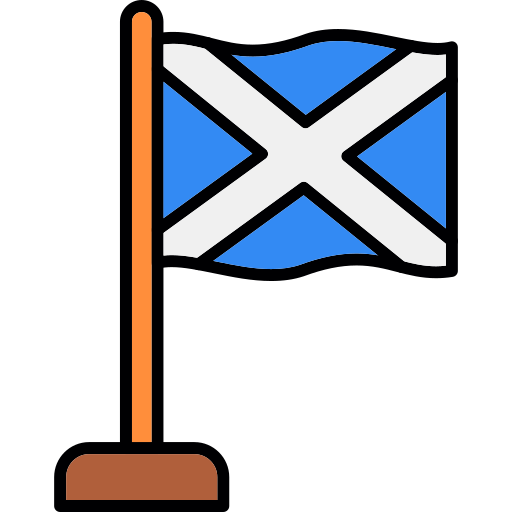 schottland Generic color lineal-color icon