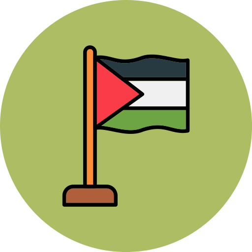 palestina Generic color lineal-color icoon