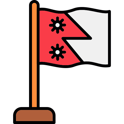 népal Generic color lineal-color Icône