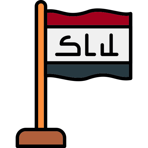 irak Generic color lineal-color icon