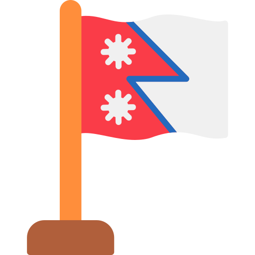 nepal Generic color fill Ícone
