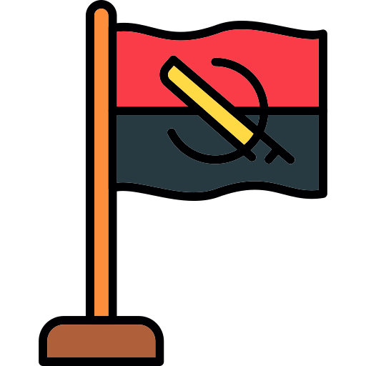 angola Generic color lineal-color icono