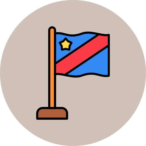 república democrática del congo Generic color lineal-color icono