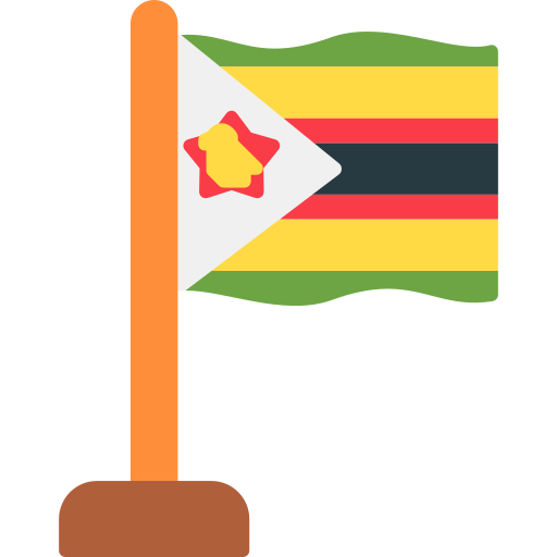 Zimbabwe Generic color fill icon