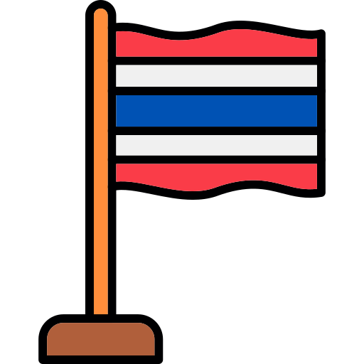 tailandia Generic color lineal-color icono