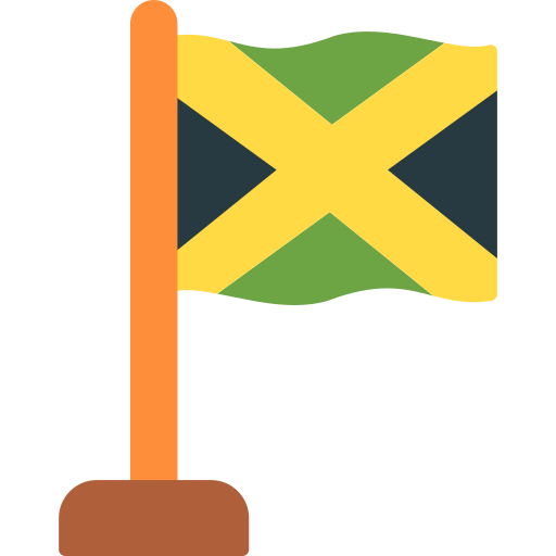 jamaïque Generic color fill Icône