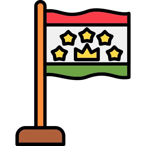 tadzjikistan Generic color lineal-color icoon