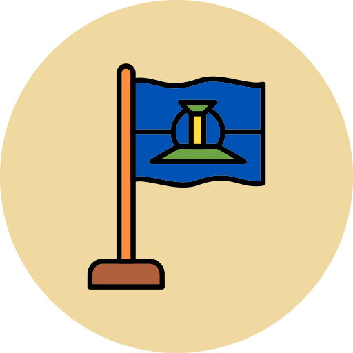 Haiti Generic color lineal-color icon