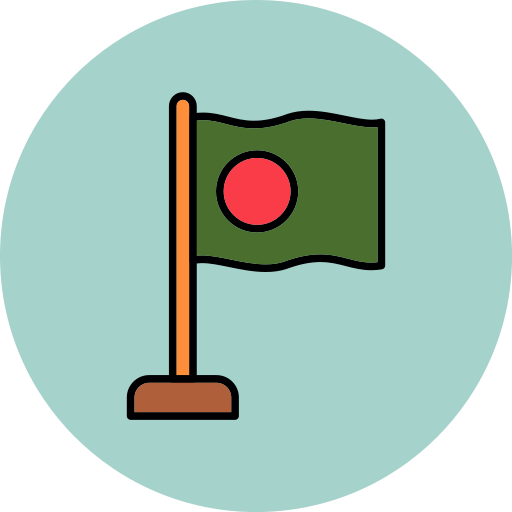 Bangladesh Generic color lineal-color icon