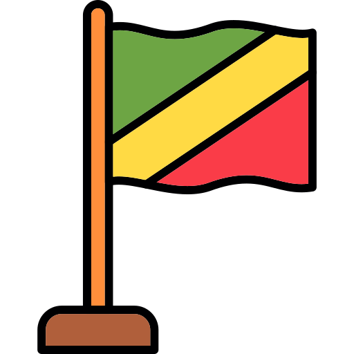 république du congo Generic color lineal-color Icône