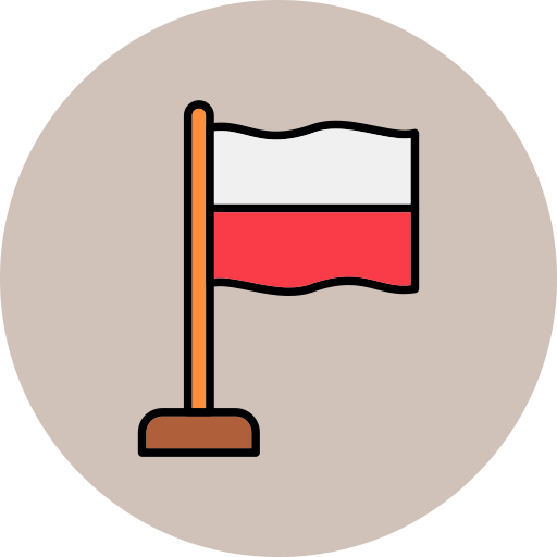 polska Generic color lineal-color ikona