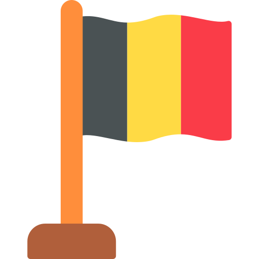 Belgium Generic color fill icon