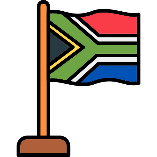sudáfrica Generic color lineal-color icono