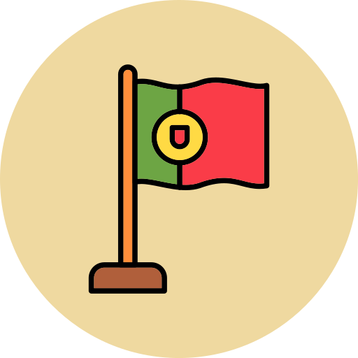portugal Generic color lineal-color icono