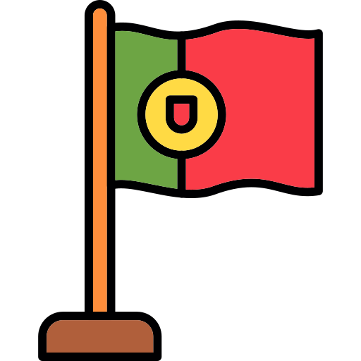 le portugal Generic color lineal-color Icône
