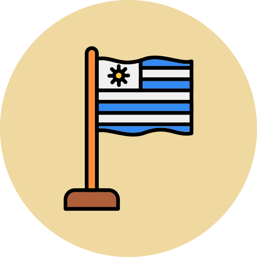 uruguai Generic color lineal-color Ícone