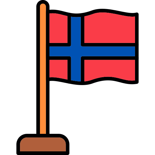 노르웨이 Generic color lineal-color icon