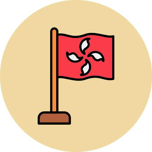 hongkong Generic color lineal-color ikona