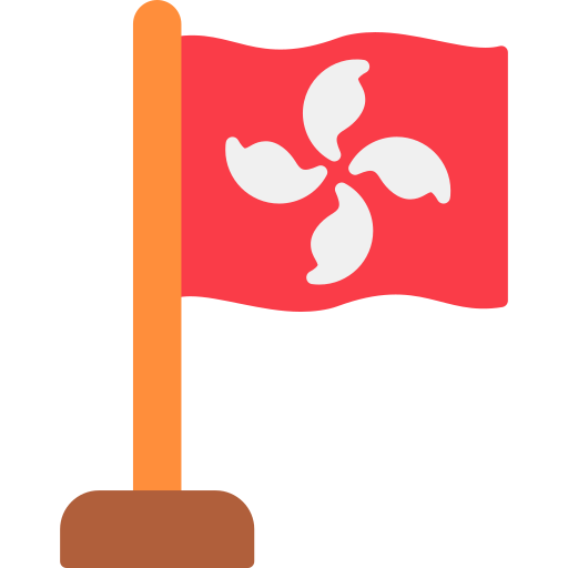 hong kong Generic color fill icono