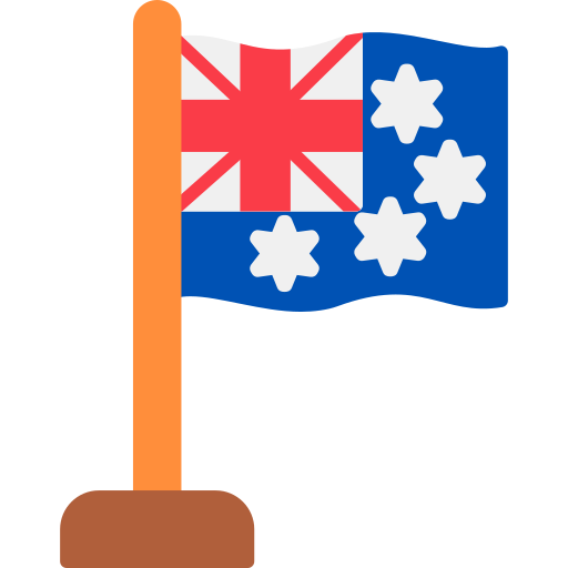 australie Generic color fill Icône