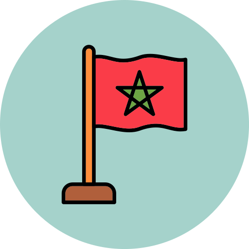 marokko Generic color lineal-color icoon