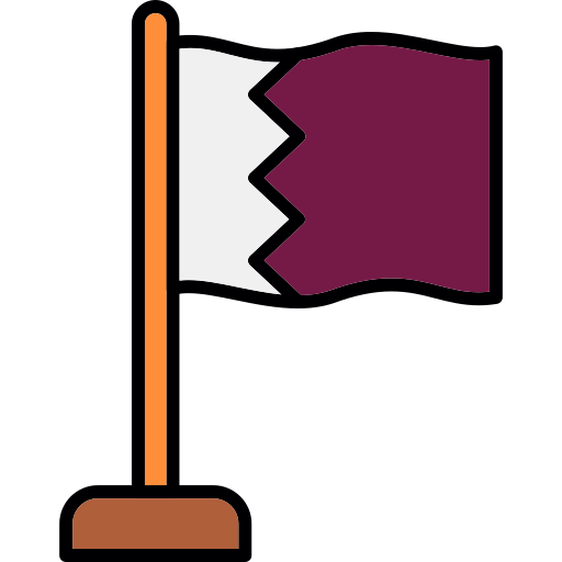 Qatar Generic color lineal-color icon
