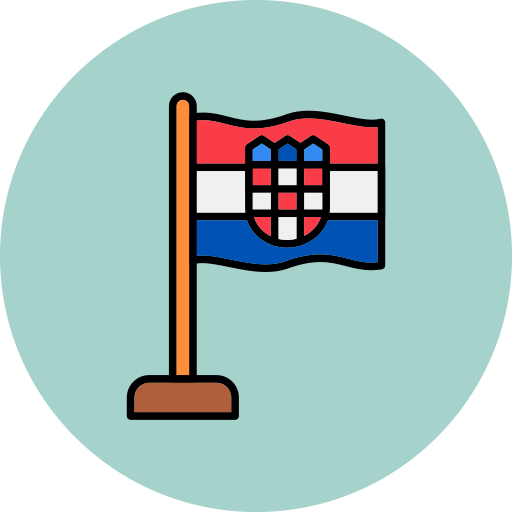 kroatië Generic color lineal-color icoon