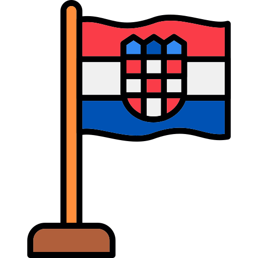 kroatien Generic color lineal-color icon