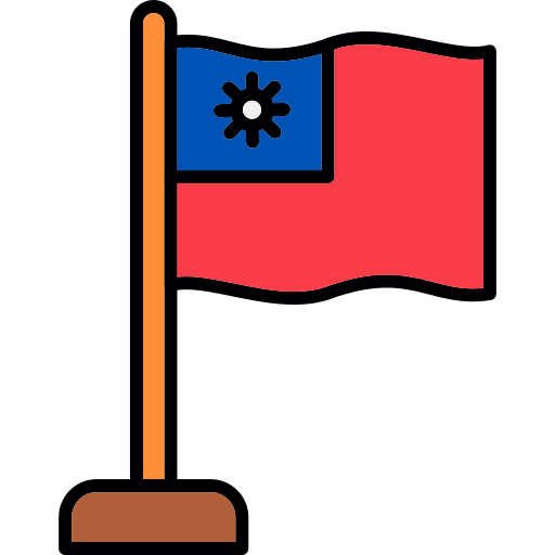 taiwan Generic color lineal-color icon