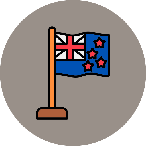 Newzealand Generic color lineal-color icon