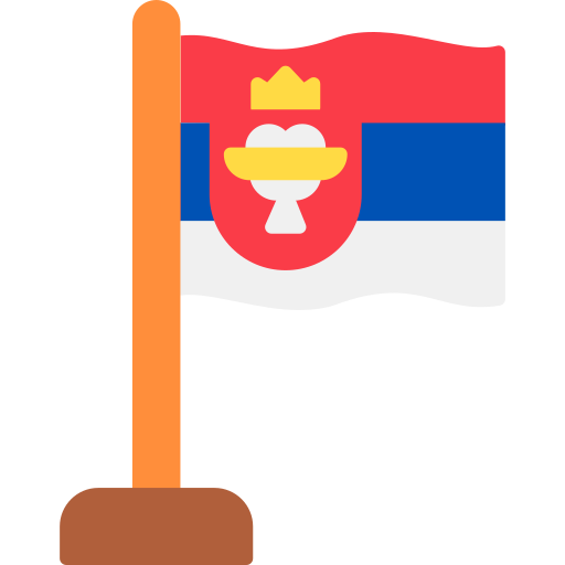 serbia Generic color fill icono