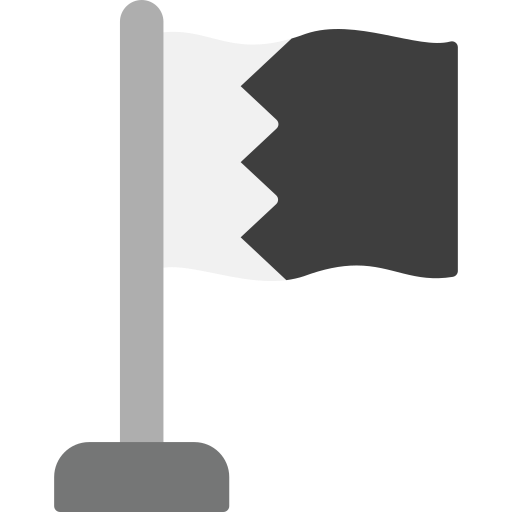 카타르 Generic color fill icon