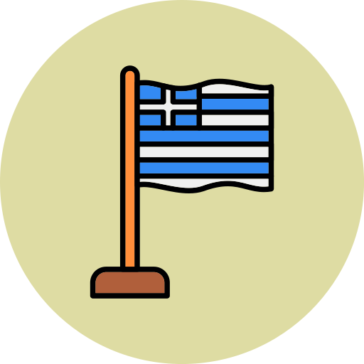 Greece Generic color lineal-color icon