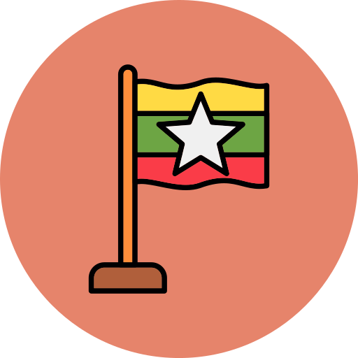 birmania Generic color lineal-color icono