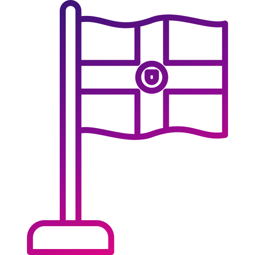 republika dominikany Generic gradient outline ikona