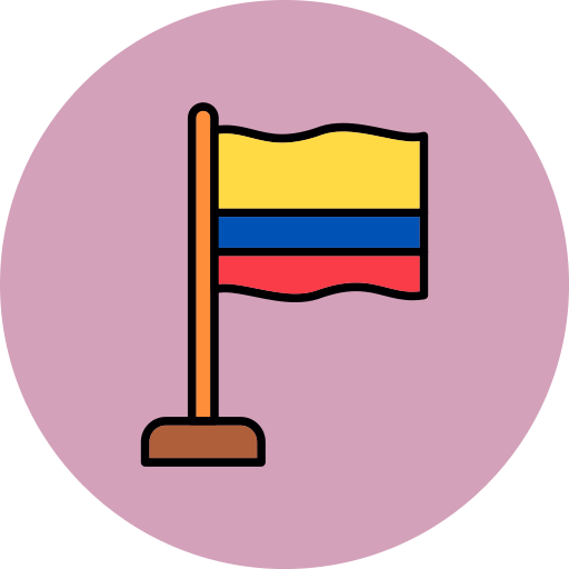 colombia Generic color lineal-color icoon