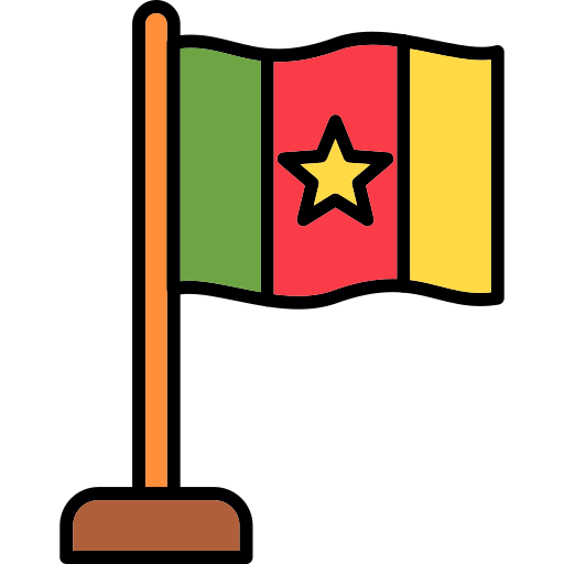 camerun Generic color lineal-color icona