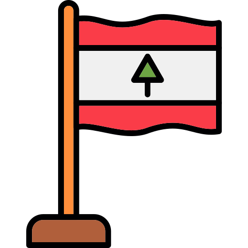 Lebanon Generic color lineal-color icon