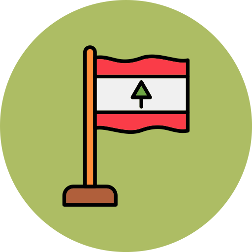 레바논 Generic color lineal-color icon