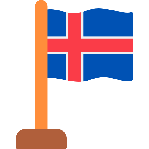 islândia Generic color fill Ícone